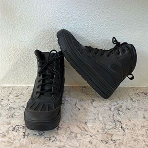 Nike Kids Woodside 2 High ACG Boots- Triple Black